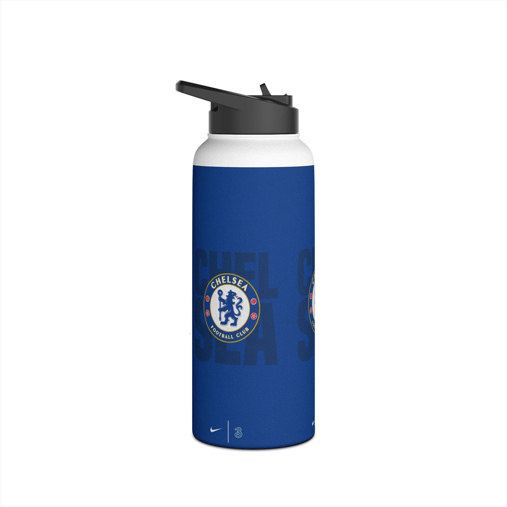Chelsea FC Stainless Steel Water Bottle — Team Logo Sports Bottle