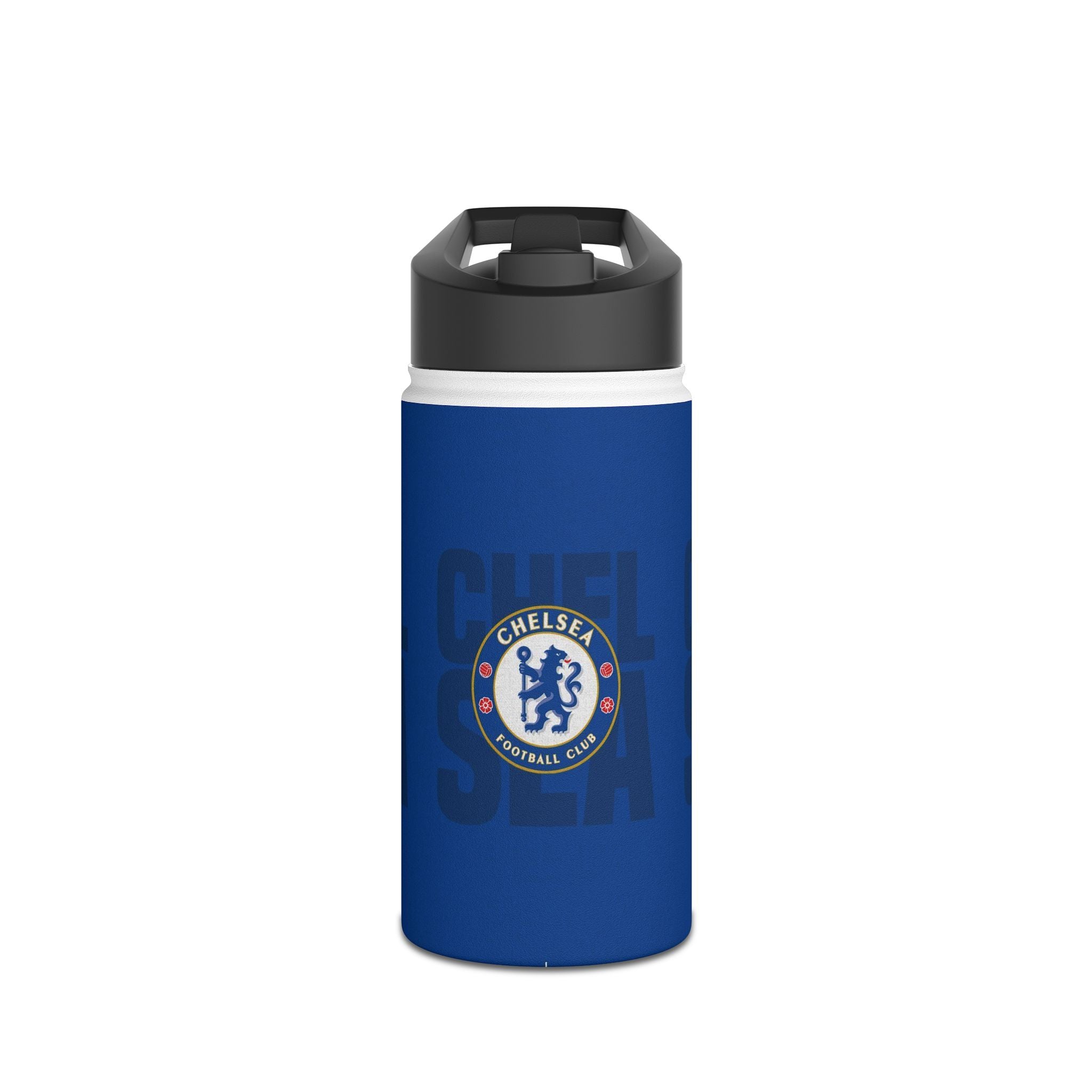 Chelsea FC Stainless Steel Water Bottle — Team Logo Sports Bottle