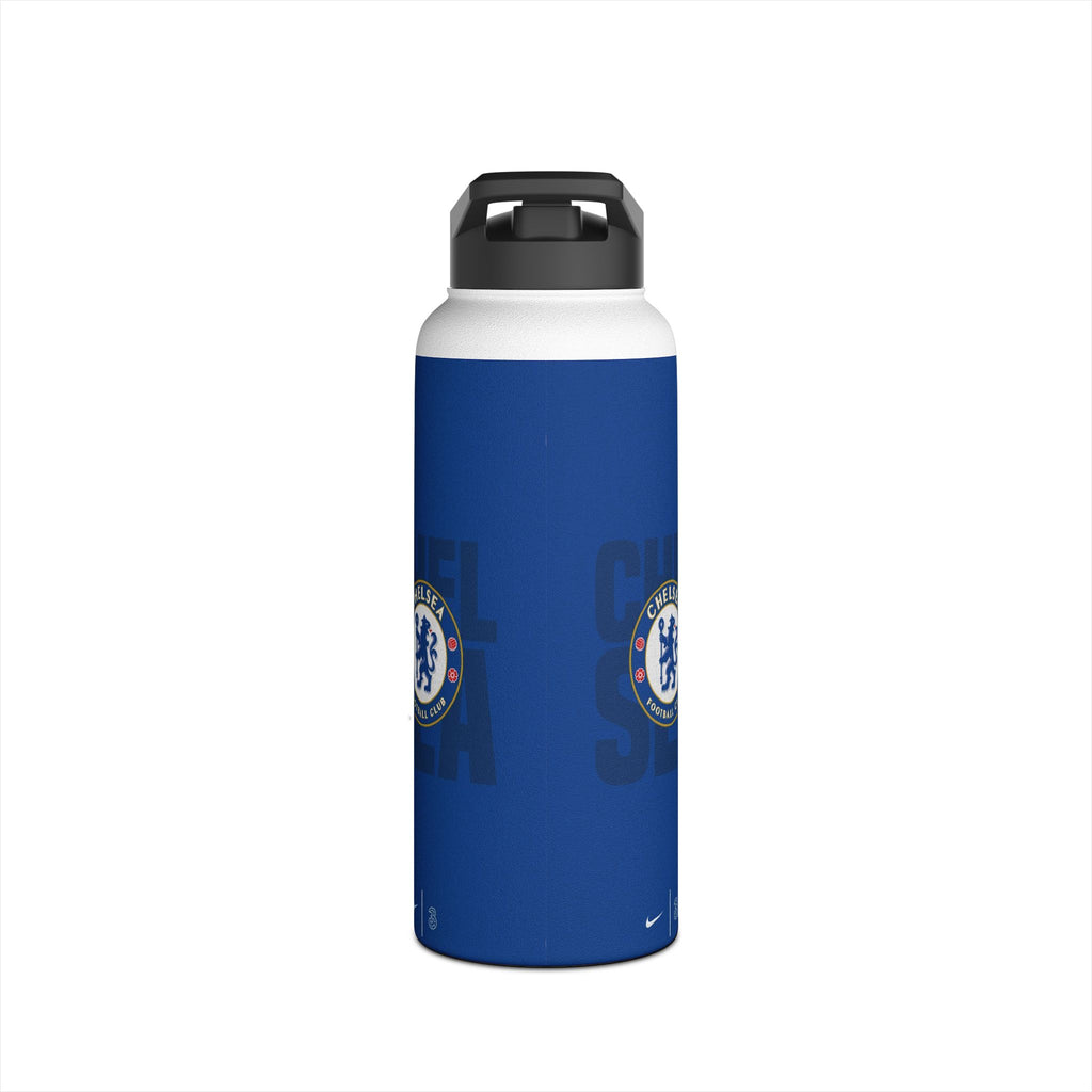 Chelsea FC Stainless Steel Water Bottle — Team Logo Sports Bottle