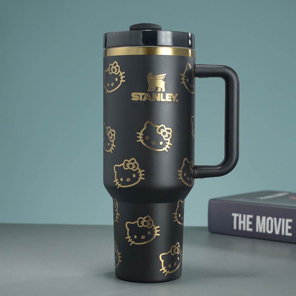 Stanley x Stitch 40 oz Stainless Steel Tumbler with Handle Insulated Travel Cup Cold 24h Hot 12h Fits Most Cup Holders