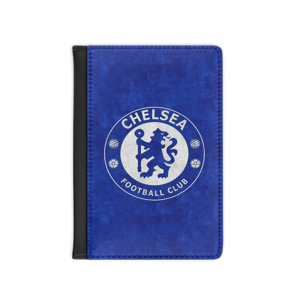 Passport Cover - Chelsea Football Club Blue Logo Travel Wallet
