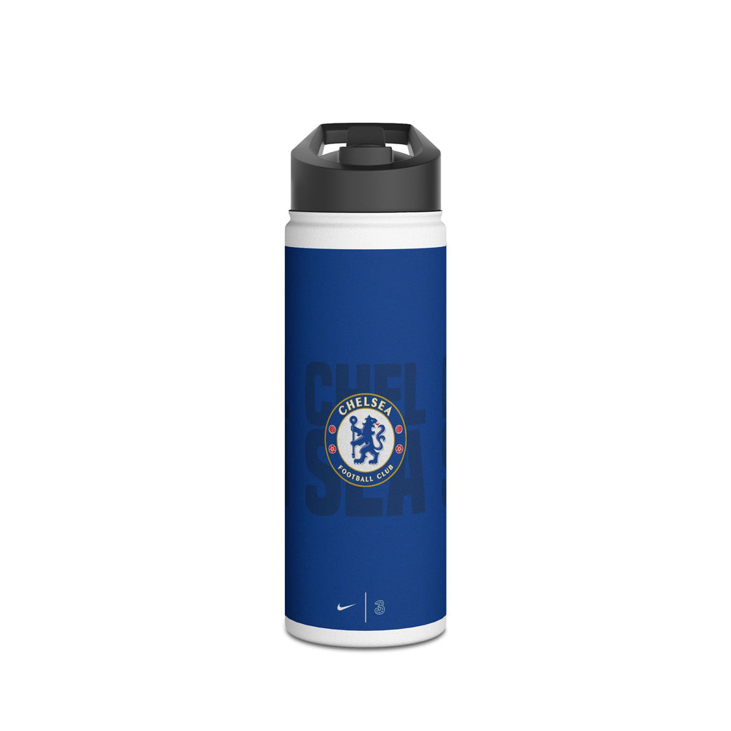 Chelsea FC Stainless Steel Water Bottle — Team Logo Sports Bottle