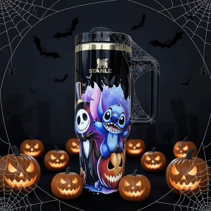 40oz Stanley x Stitch - Halloween Tumbler with Straw & Topper - Limited Edition