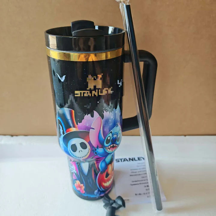 40oz Stanley x Stitch - Halloween Tumbler with Straw & Topper - Limited Edition